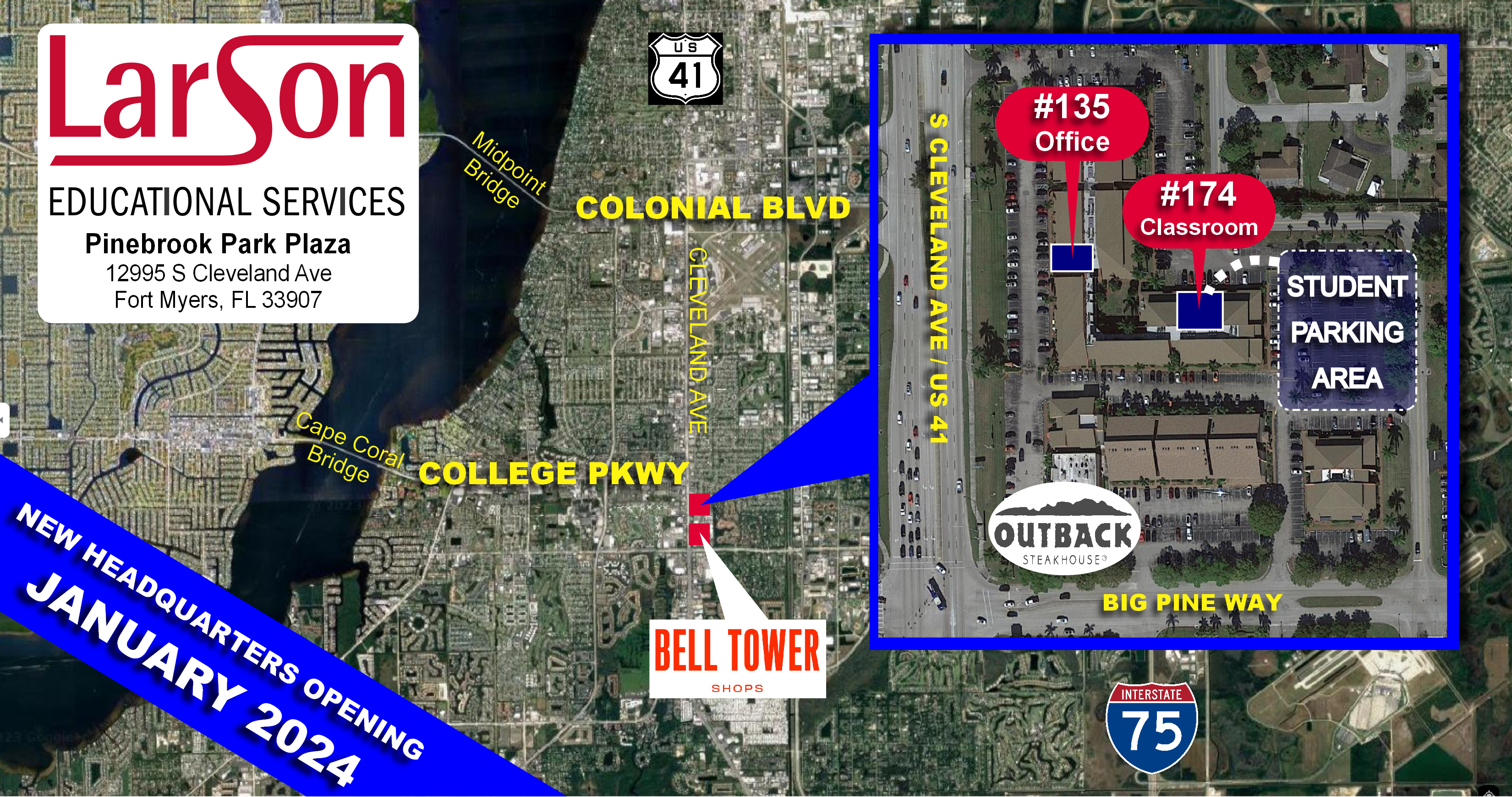 pinebrook plaza map