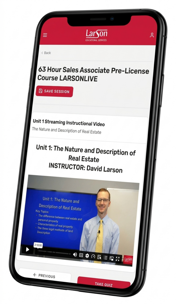 image of learning platform on phone